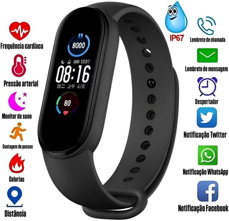 Smartband M7 + Audifonos M10 + (OTRO)